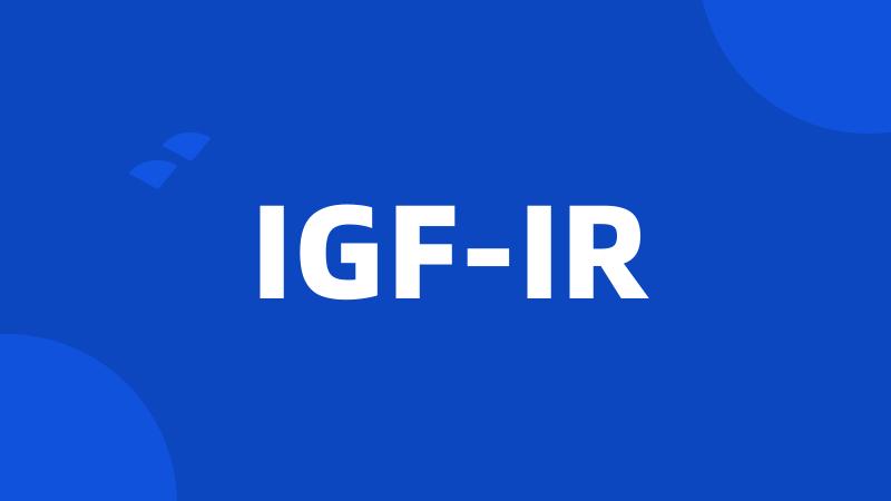 IGF-IR