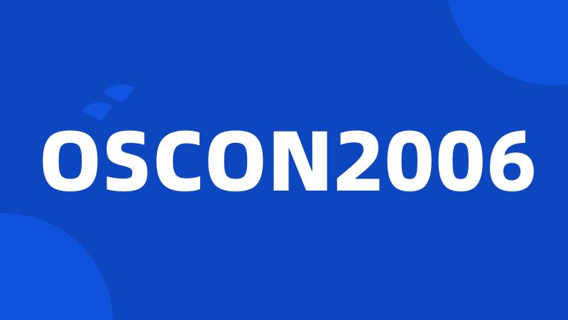 OSCON2006