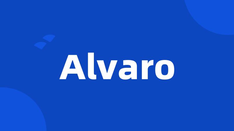 Alvaro