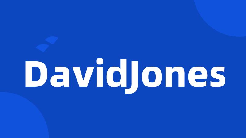 DavidJones