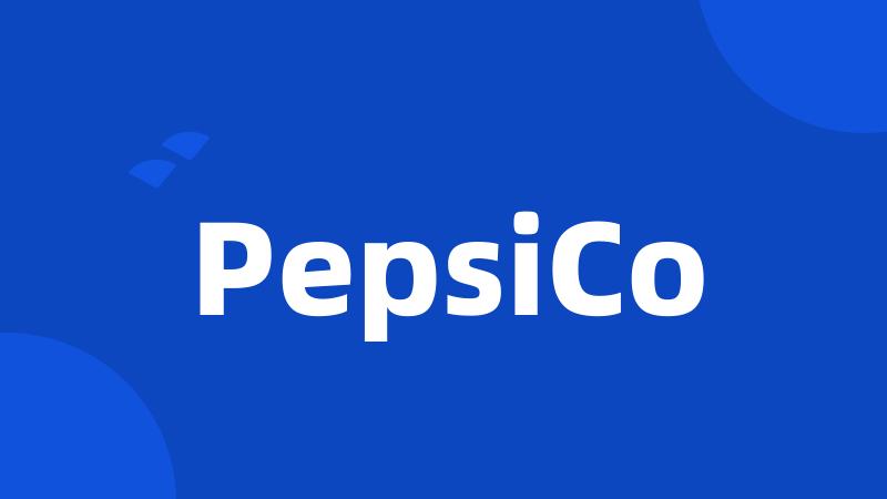 PepsiCo