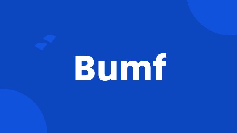 Bumf