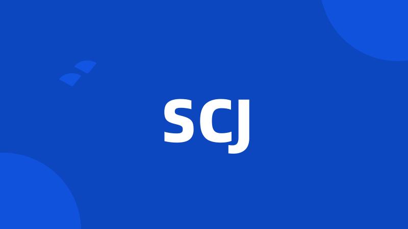 SCJ