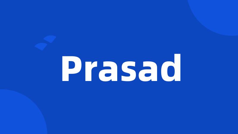 Prasad