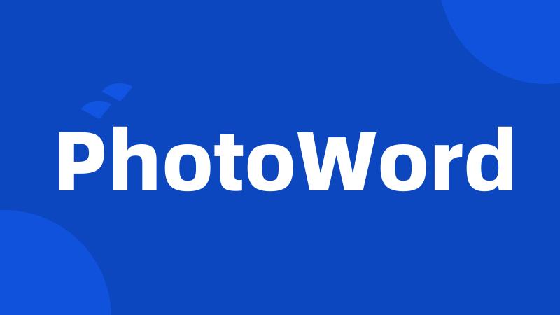 PhotoWord