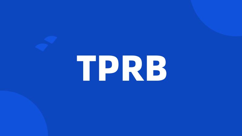 TPRB