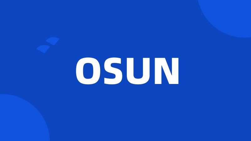 OSUN