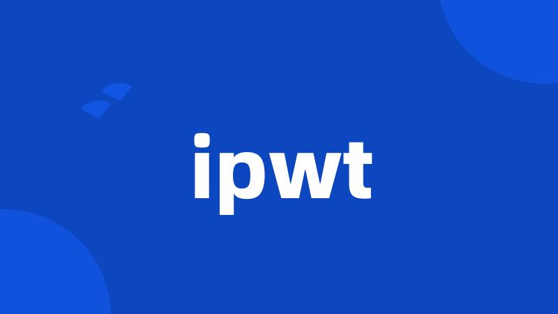 ipwt