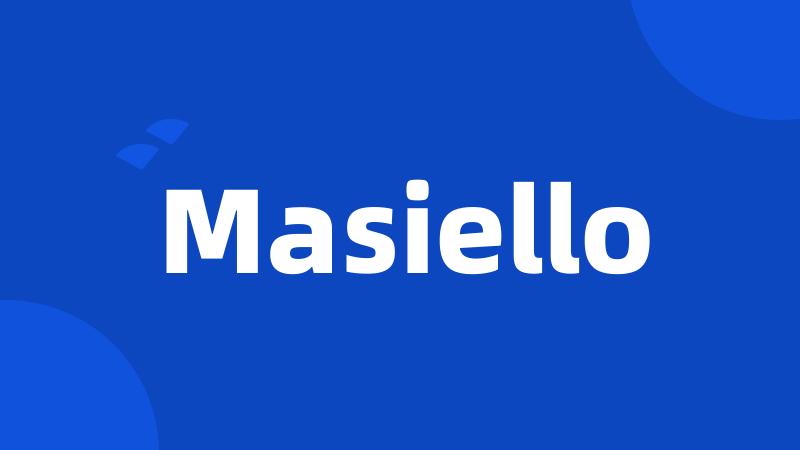 Masiello