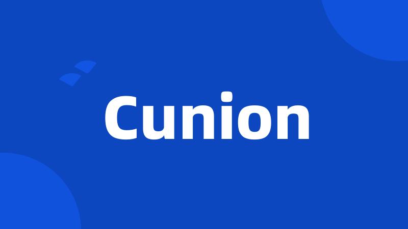 Cunion