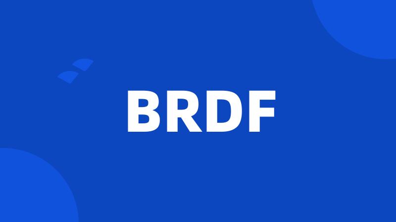 BRDF