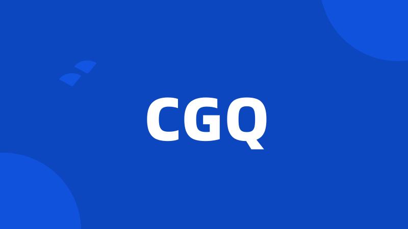 CGQ