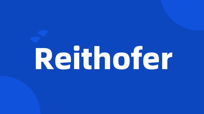 Reithofer