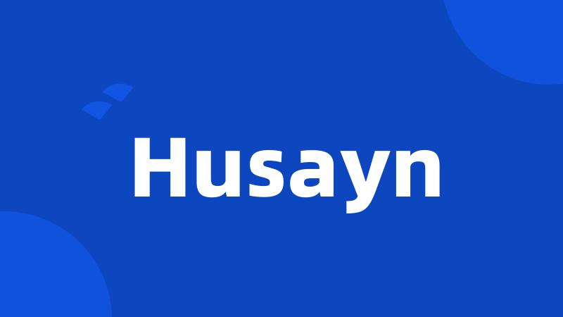 Husayn