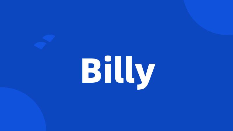 Billy