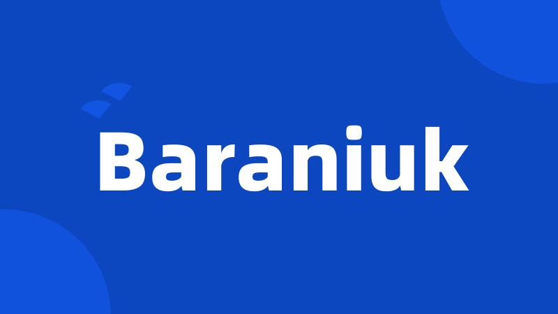 Baraniuk