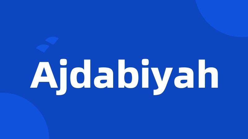 Ajdabiyah