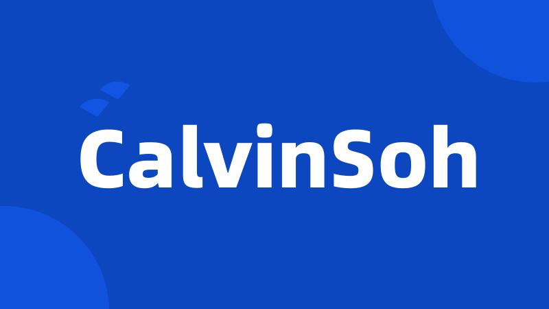 CalvinSoh