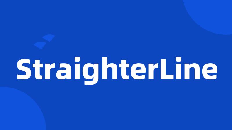 StraighterLine