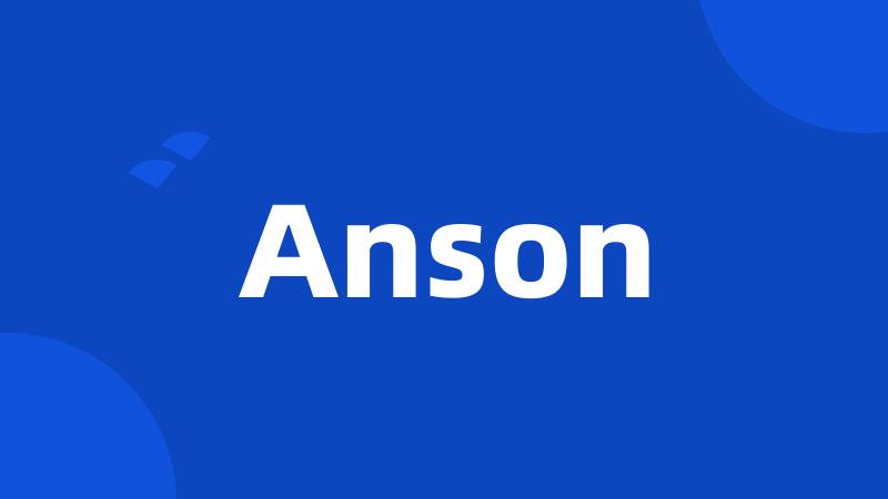 Anson