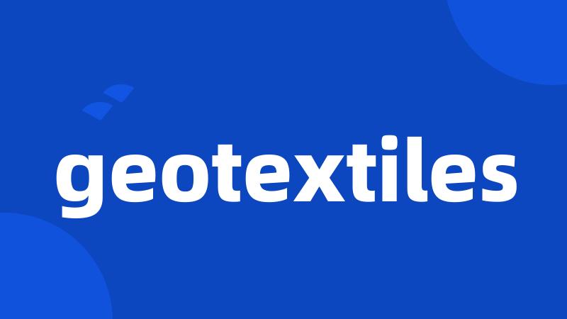 geotextiles