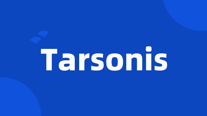 Tarsonis