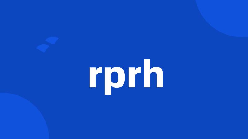 rprh