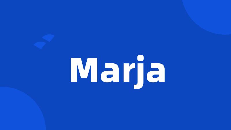 Marja