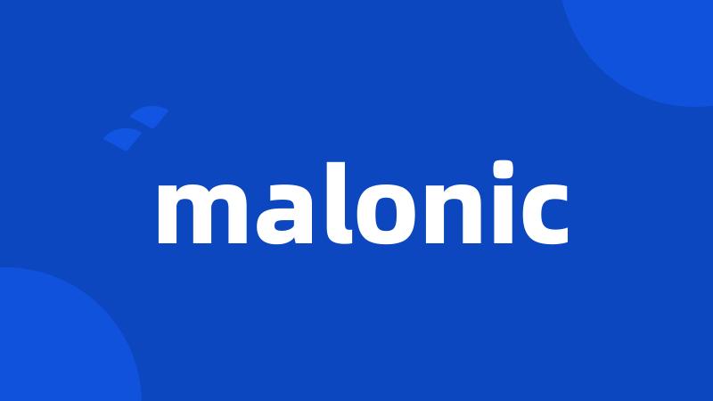 malonic