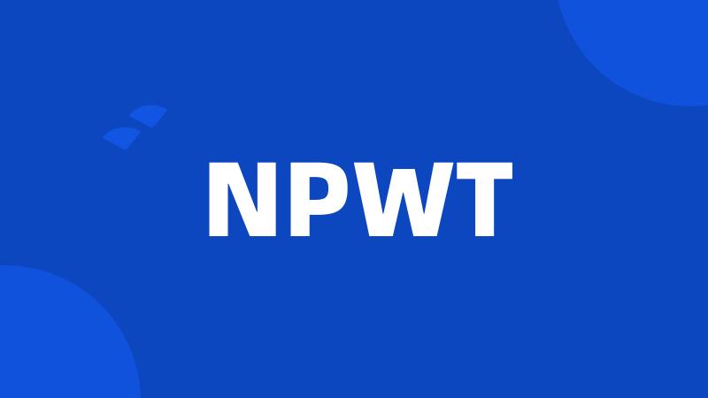 NPWT