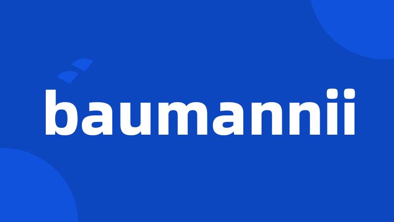 baumannii