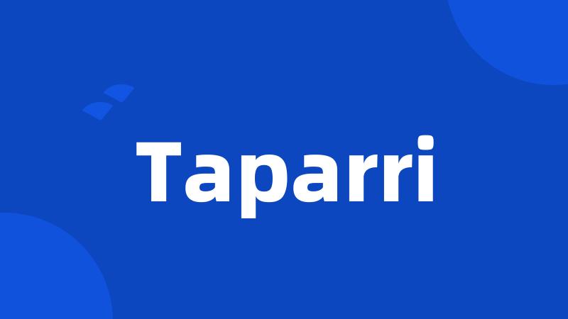 Taparri