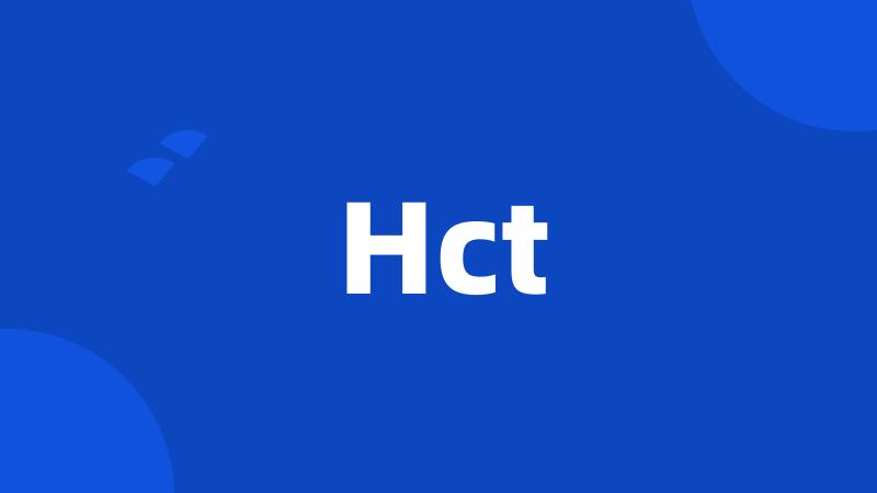 Hct