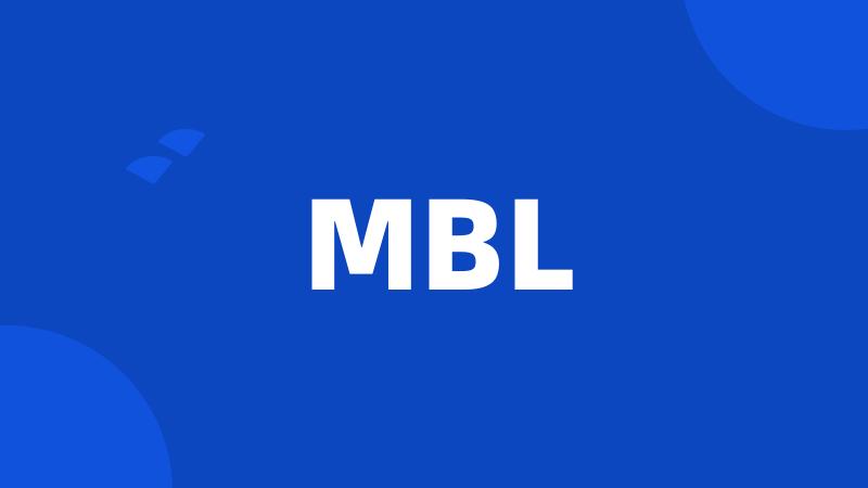 MBL