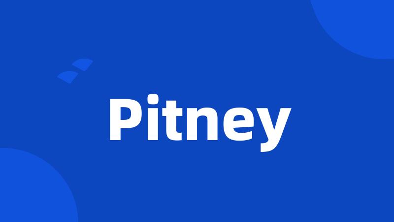 Pitney