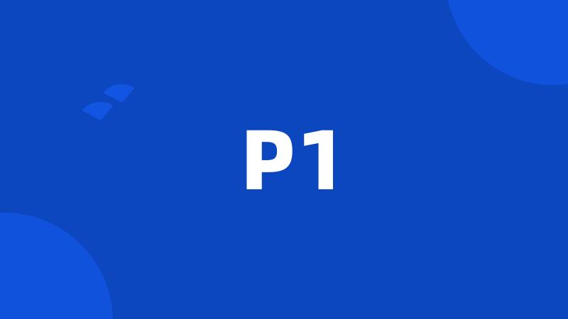 P1