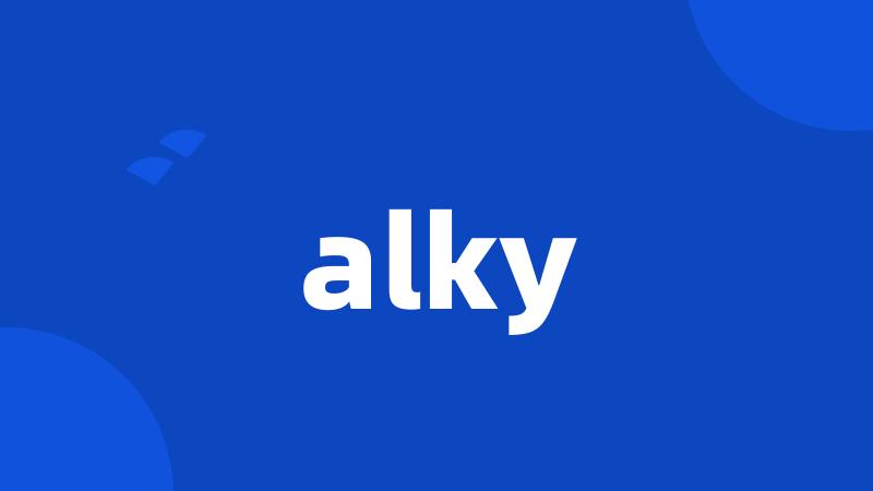 alky