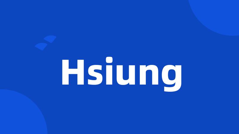 Hsiung