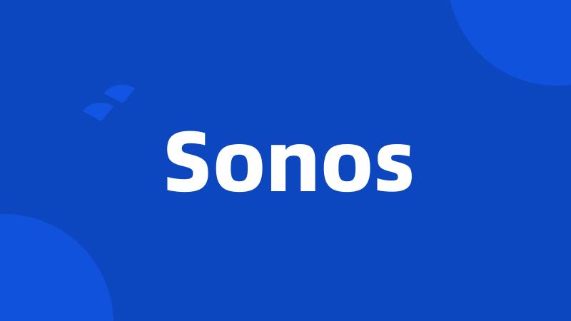 Sonos