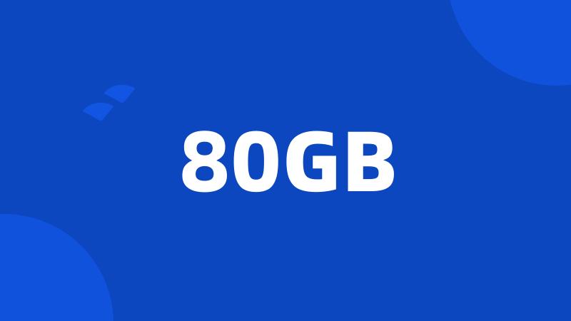 80GB