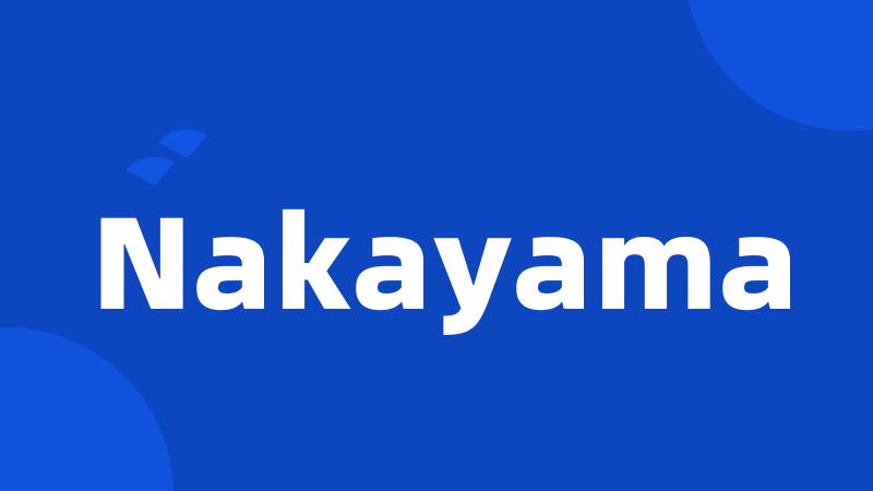 Nakayama