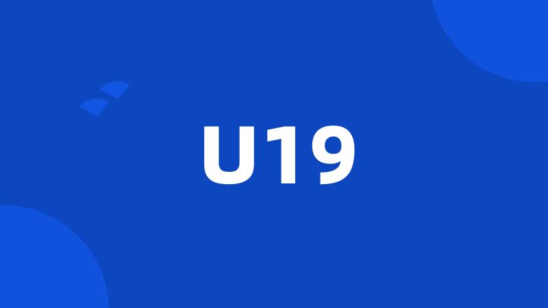 U19