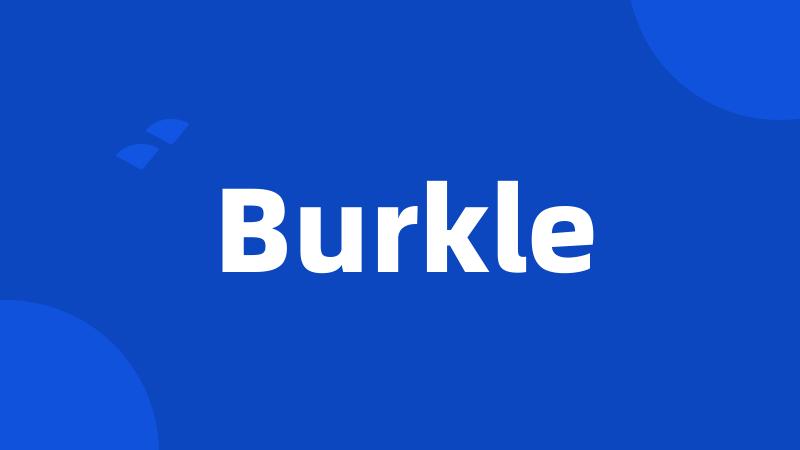 Burkle