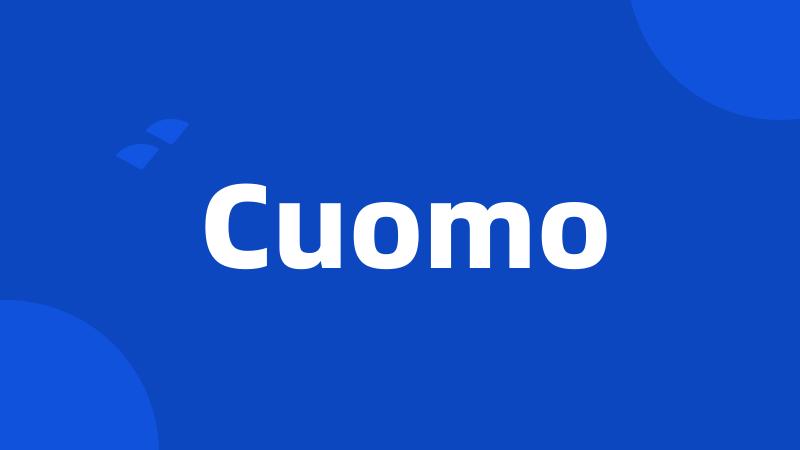 Cuomo