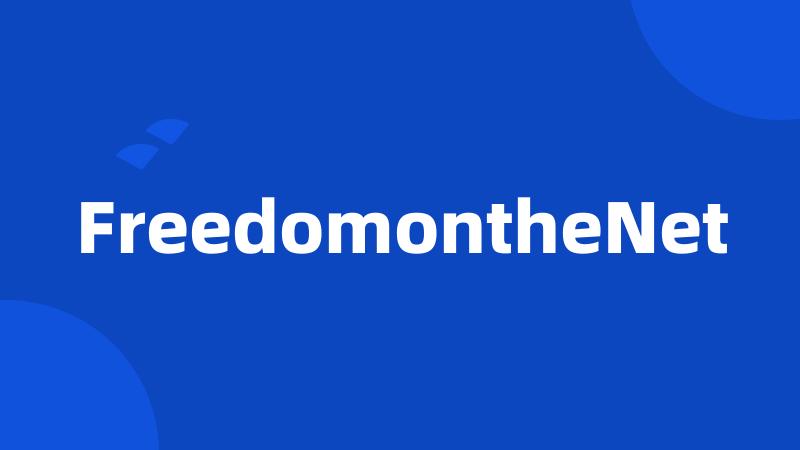 FreedomontheNet