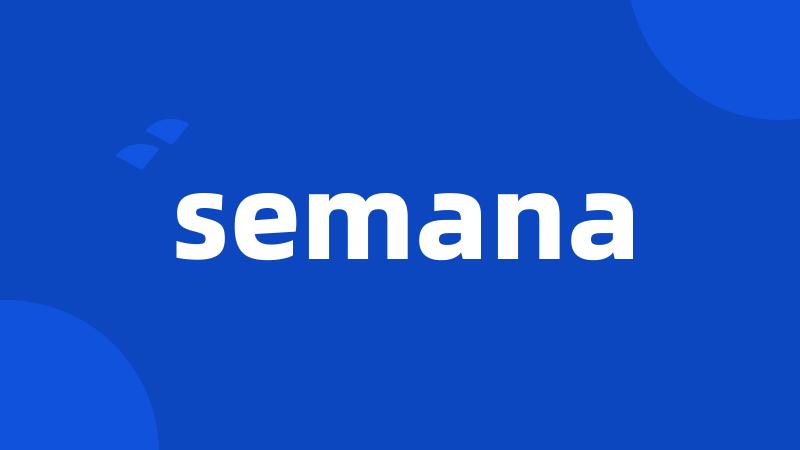 semana