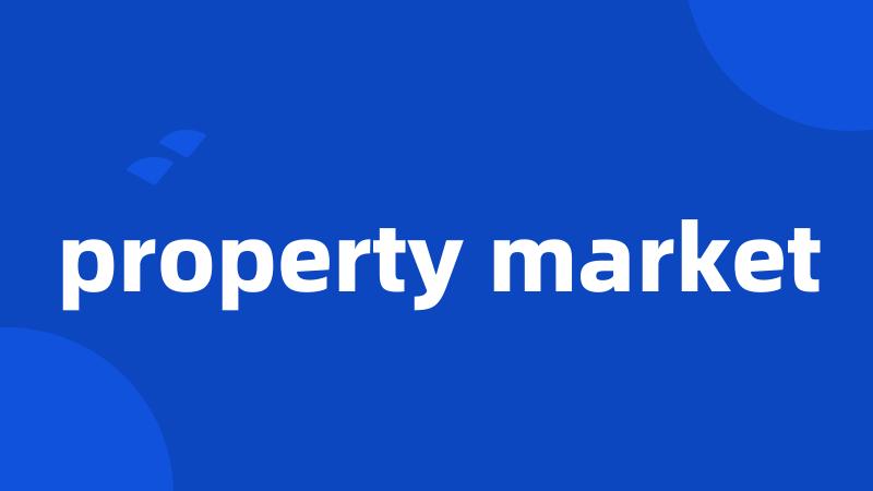 property market