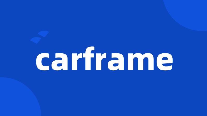 carframe