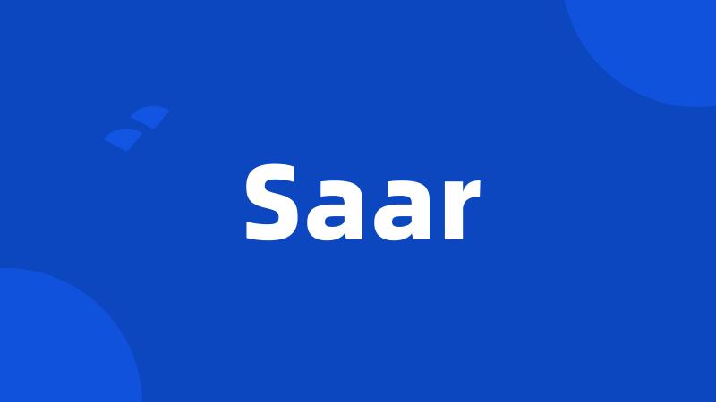 Saar