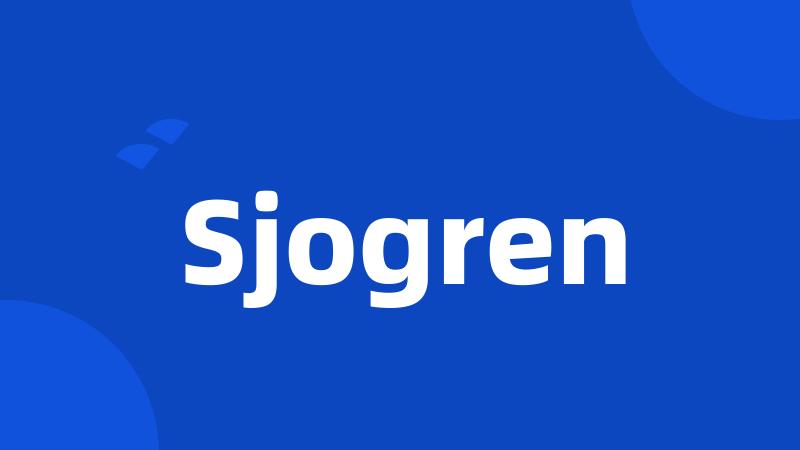 Sjogren